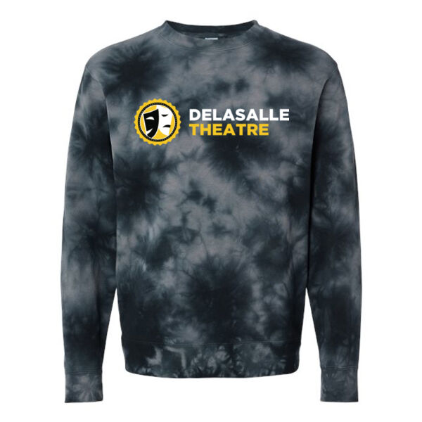 Independent Trading Co. - Unisex Midweight Tie-Dyed Sweatshirt - Printed Logo ** Add Name for $5** Thumbnail