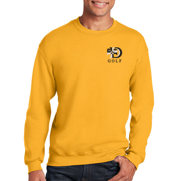 Gildan® - Heavy Blend™ Crewneck Sweatshirt - Embroidered Logo Thumbnail