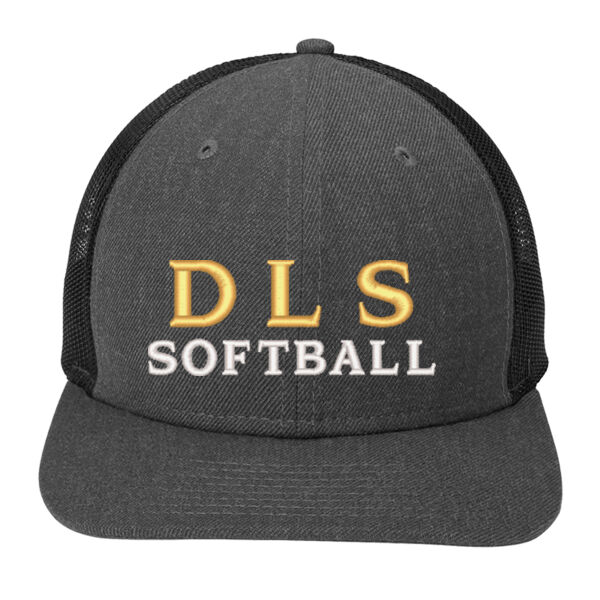 New Era® Snapback Low Profile Trucker Cap - Embroidered Logo Thumbnail