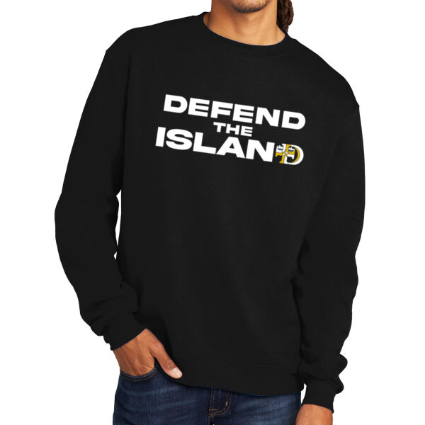Champion® Powerblend Crewneck Sweatshirt - Screen Print & Printed Logos ** Add Number for $5! ** Thumbnail