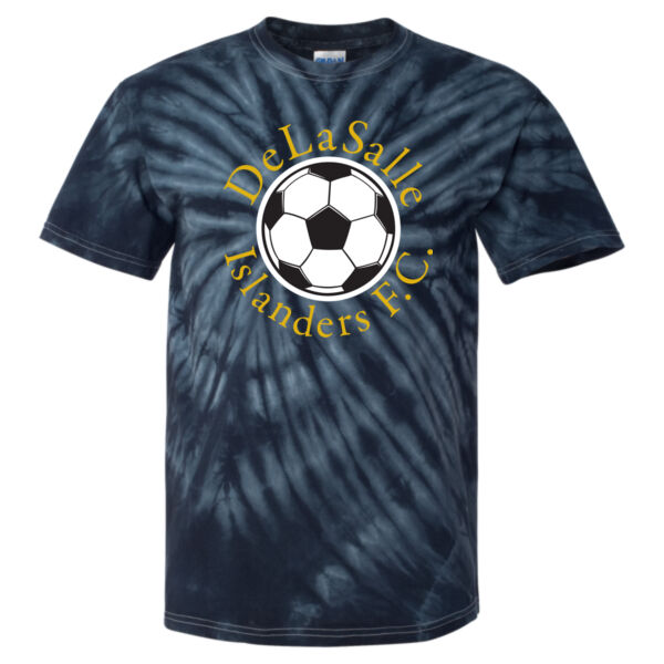 Dyenomite - Cyclone Pinwheel Tie-Dyed T-shirt - Printed Logo ** Add Name for $5! ** Thumbnail