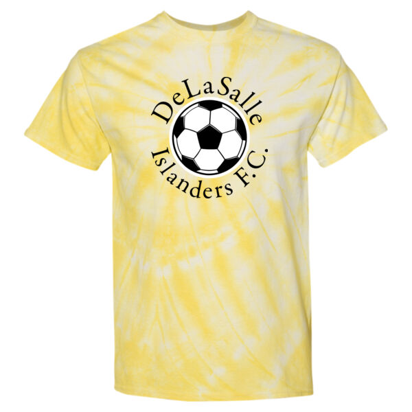 Dyenomite - Cyclone Pinwheel Tie-Dyed T-shirt - Printed Logo ** Add Name for $5! ** Thumbnail