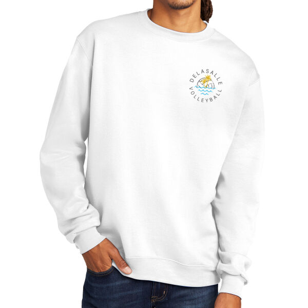 Champion® Powerblend® Crewneck Sweatshirt - Printed Logos Thumbnail