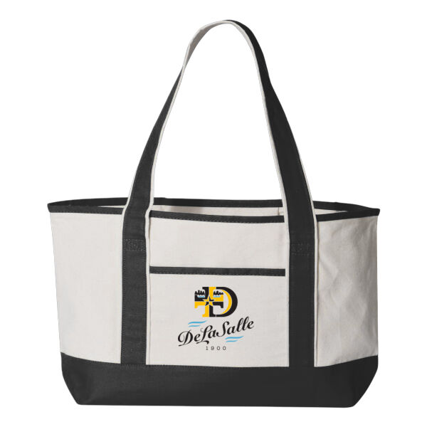 Q-Tees - 20L Small Deluxe Tote - Printed Logo Thumbnail