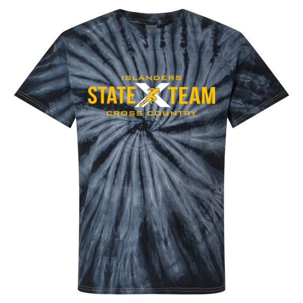 Dyenomite - Cyclone Pinwheel Tie-Dyed T-shirt - Printed Logos Thumbnail