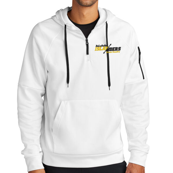 Nike Therma-FIT Pocket 1/4-Zip Fleece Hoodie - Embroidered Logo ** Add Name for $5! ** Thumbnail