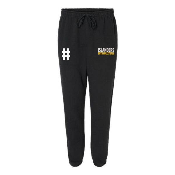 American Apparel - ReFlex Fleece Sweatpants - Embroidered Logo **Add Number for $5! ** Thumbnail