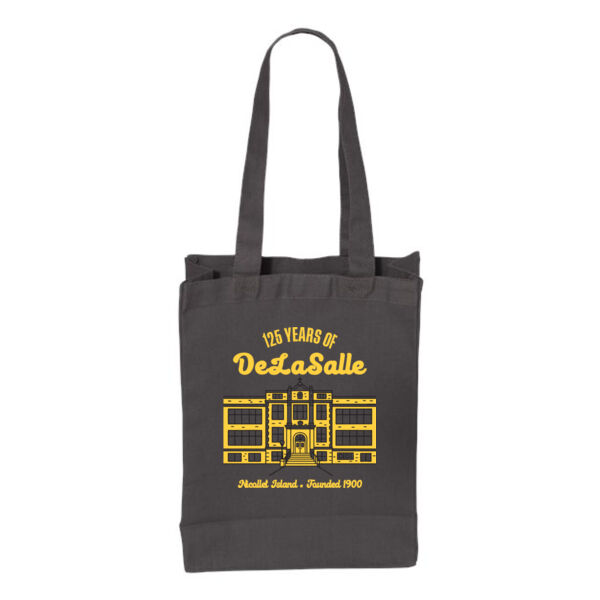 Q-Tees - 12L Gussetted Shopping Bag - Printed Logo Thumbnail