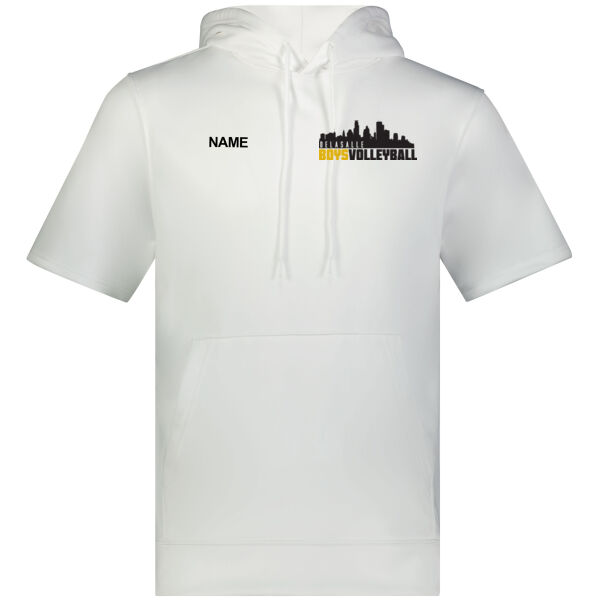 Augusta Sportswear - Wicking Fleece Short Sleeve Hoodie - Embroidered Logo **Add Name For $5** Thumbnail